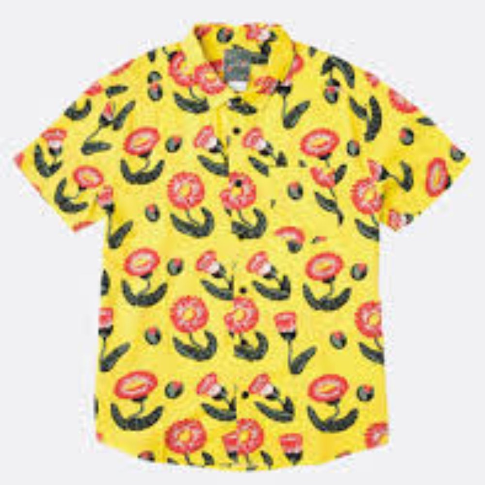 RVCA Artist Series Luke Pelletier Tropic Shirt, size Lg